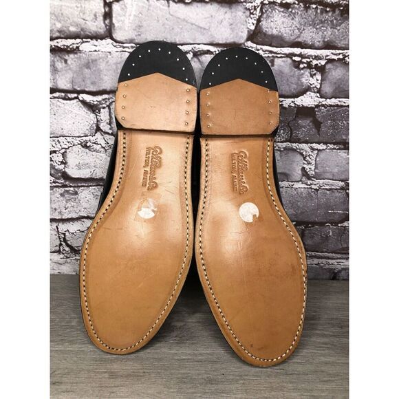 G.H Bass Weejuns Black Leather Handsewn Penny Dress Loafer Shoes Men 12D US/45EU - Picture 9 of 16